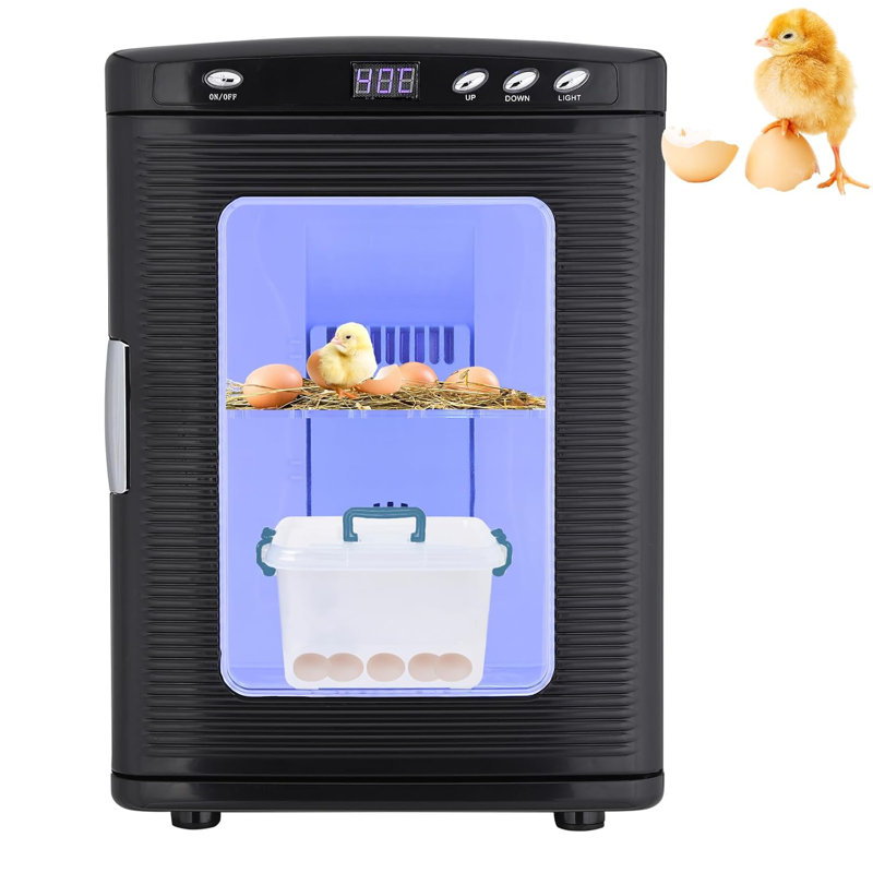 25 L Incubator, Portable Reptile Science Laboratory Incubator, Temperature Controlled 10°c-60°c For Small Reptiles, Cooling And Heating Digital Incubator, Incubator 12v/110v