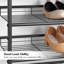 Range-chaussures 16 paires 4 niveaux