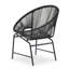 Ensemble de 2 chaises d'extérieur en osier, rotin et structure en fer Nusa-1603395199