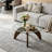 Creative Claw-Style Triangular-Leg Round Coffee Table,