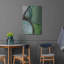 «Green Abstract» par Linda Woods-1403062186