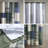 Pieced Cotton Shower Curtain-30986336