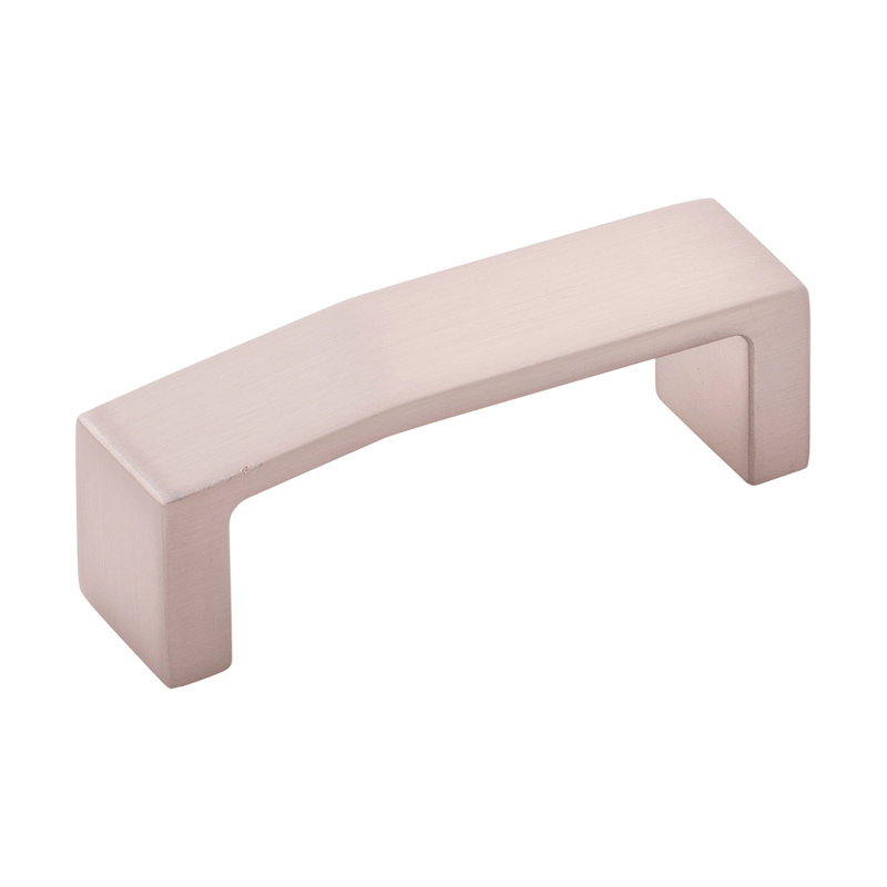 Poignée barre 3 po Veer, Nickel satiné, 3"
