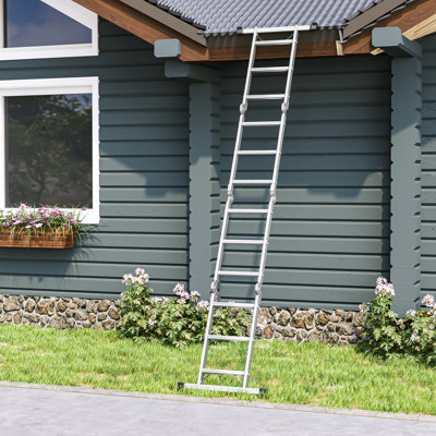 Metal Folding Multi-Position Ladder