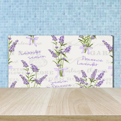 Hester 50cm W x 100cm L Glass Peel and Stick Panel