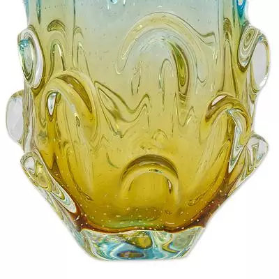 Stogner Handcrafted Glass Table Vase