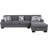 Geissler Upholstered L-Shaped Sectional Reversible-21189703