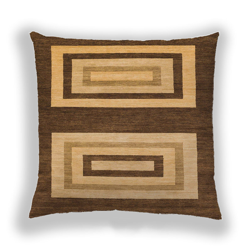 Reversible Throw Pillow, Microsuede