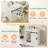 31" Sliding Barn Door Bathroom Vanity with Sink,  Farmhouse Small Single Bathroom Vanity Set-98181813