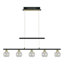 Allera 5 - Light Black LED Pendant