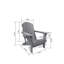 Ensemble de chaises pliantes Adirondack avec table d'appoint, parfait pour la détente en plein air et le rangement peu encombrant-1540805745