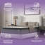 Matelas hybride en gel rafraîchissant, certifié Certipur-US-117406047
