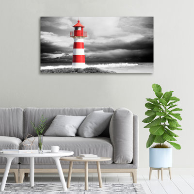 Lighthouse - No Frame Print on Canvas