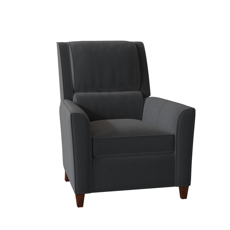 Roswell Recliner, Mahogany, Aline Fumo Genuine Leather, Manual
