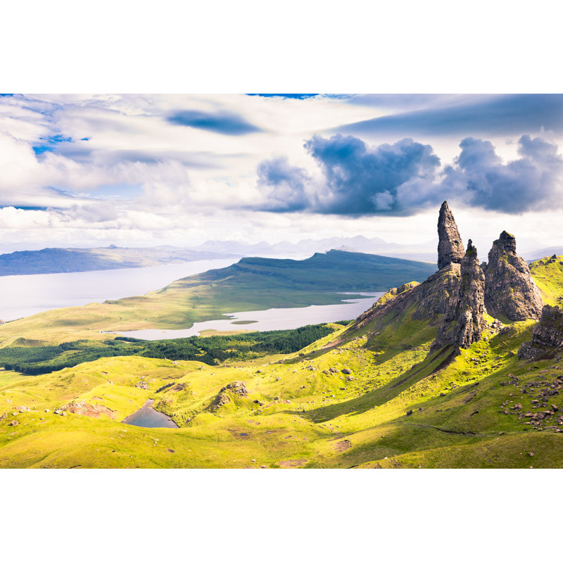 Vue sur le vieil homme de Storr par Lightkey, H 20 po x l 30 po