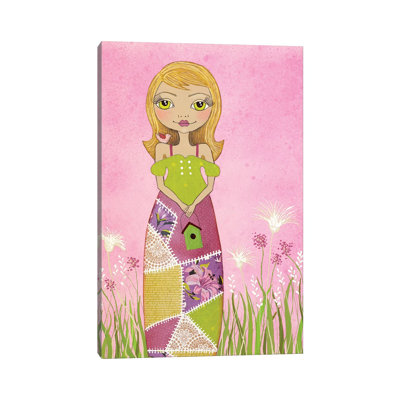 Freedom Girl by Lisa Frances Judd - Wrapped Canvas Gallery-Wrapped Canvas Giclée