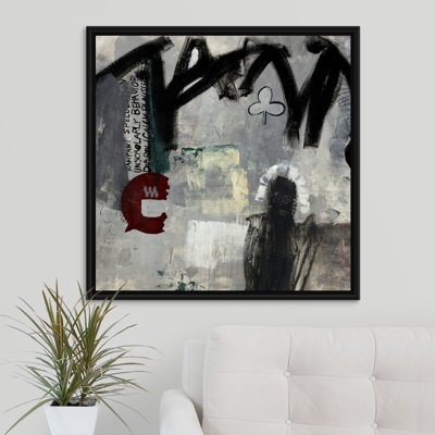 « unécoliered », peinture sur toile