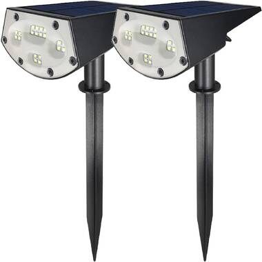 AVV ABS+PC Low Voltage Solar Powered Integrated LED Spot Light