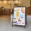 Double-Sided Slide-in Signboard Holder