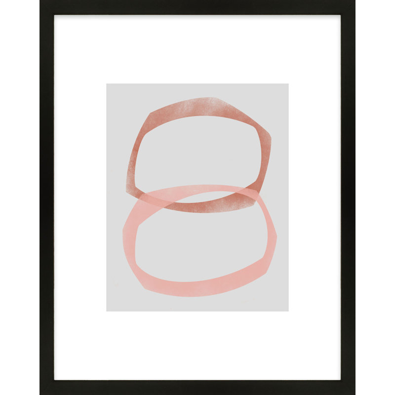 Link 2 Painting by Jacques Pilon, 20" H x 16" W, Black