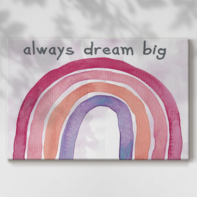 Always Dream Big -Gallery Wrapped Cavas