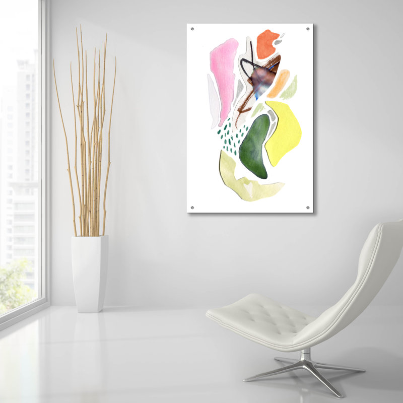 Art mural en verre Wrought Studio ™, H 36 po x l 24 po x P 0,2 po
