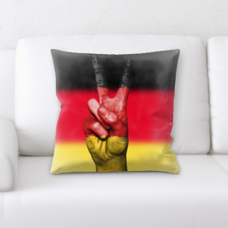 Coussin en drapeau d’allemagne de berne
