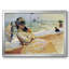 «Camille On The Beach At Trouville» par Monet, reproduction d'art sur toile-95889439-95889440