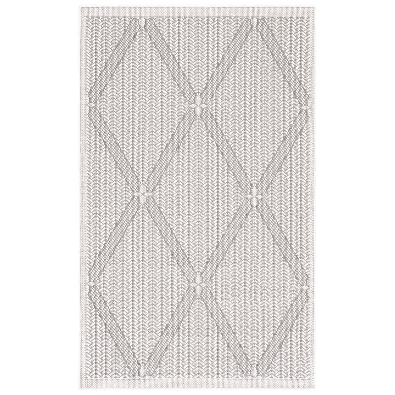 Tapis d'intérieur / extérieur à motif géométrique Kircher Performance, Rectangle 2 pi x 3 pi