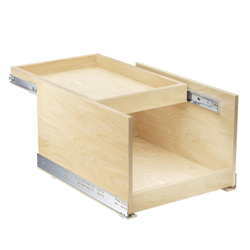 Chrishay Wood Pull Out Drawer, 11.8" H x 23" W x 21" D
