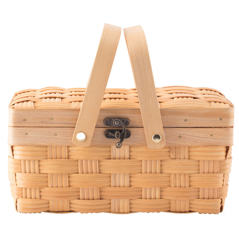 Woodchip Picnic Basket
