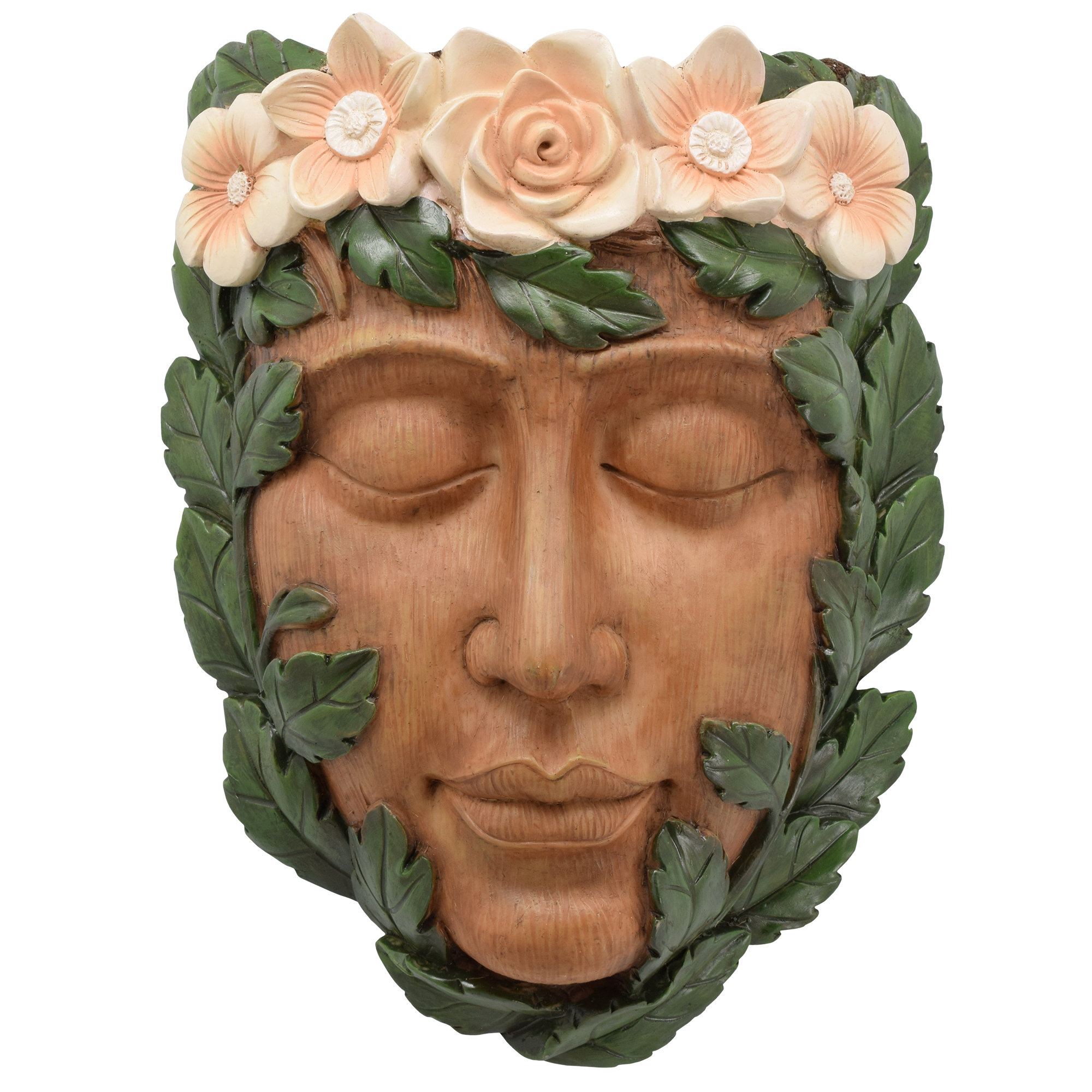 Trinx Herbey No Subject Wood Garden Statue Wayfair