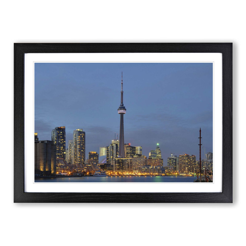 Single Picture Frame Print, Black