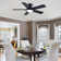 52" Ceiling Fan with Light Kit and Remote Control