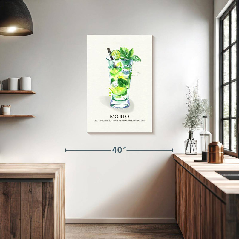 Tergel Mojito Glass, 36" H x 24" W
