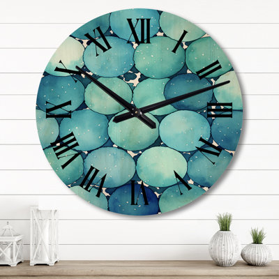 Horloge murale en bois massif Marinette