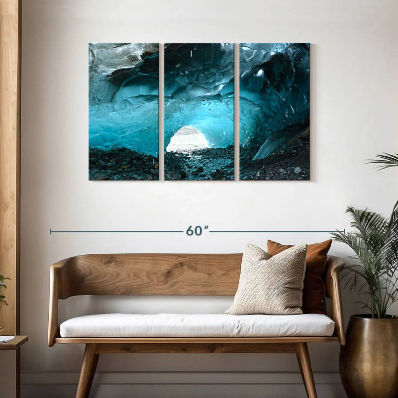 Sebbie Juneau Ice Cave, 28" H x 45" W