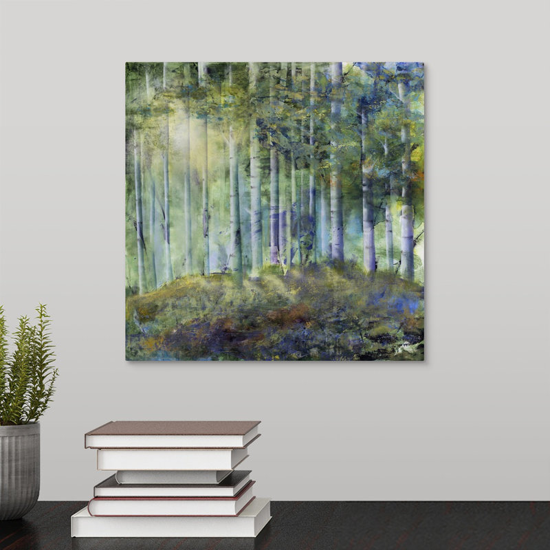 « special place », peinture sur toile, Toile tendue, H 12 po x l 12 po x P 1,25 po