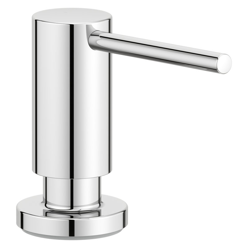 Distributeur de savon, Chrome poli