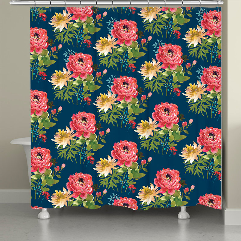 Rideau de douche Floral