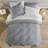 Camden Gray Chambray Print 7-Piece Queen Comforter Set with Bed Sheets-99405262-99379819