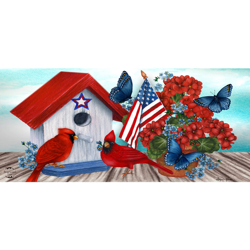 Mini tapis American Cardinal, 10" W x 22" L