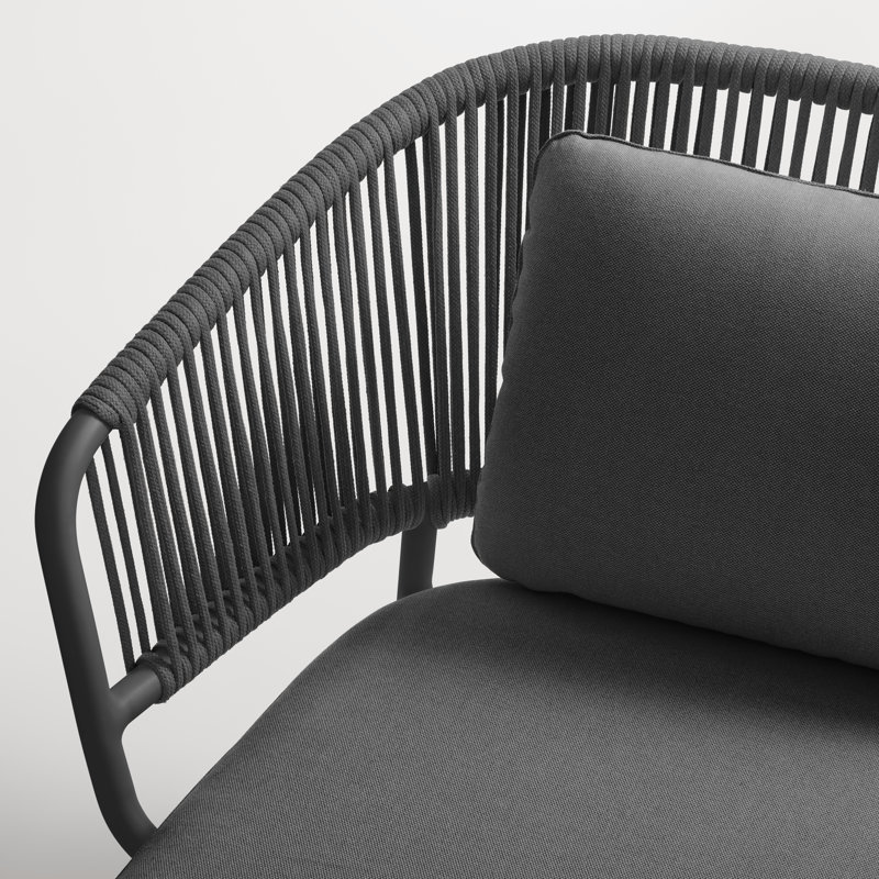 Mate Outdoor Chaise Lounge, Charcoal Sunbrella®