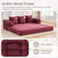 3 Seater Corduroy Sofa-717764787