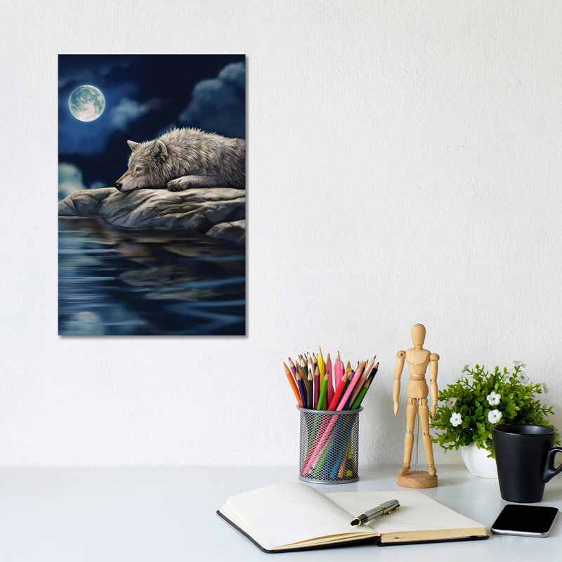 Quiet Reflection by Lisa Parker - Wrapped Canvas Print, 30.48cm H x 30.48cm W x 1.905cm D