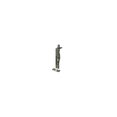 Deltana 4FBS26D 4" Flush Bolt; Heavy Duty; Satin Chrome Finish
