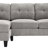 U-Shaped Sectional Furniture In Grey Chenille With Dual Chaise Lounges, Storage Options And Armrest Pillows For Living Room Enjoyment Material Areas Relaxing-2124886647-2124886645