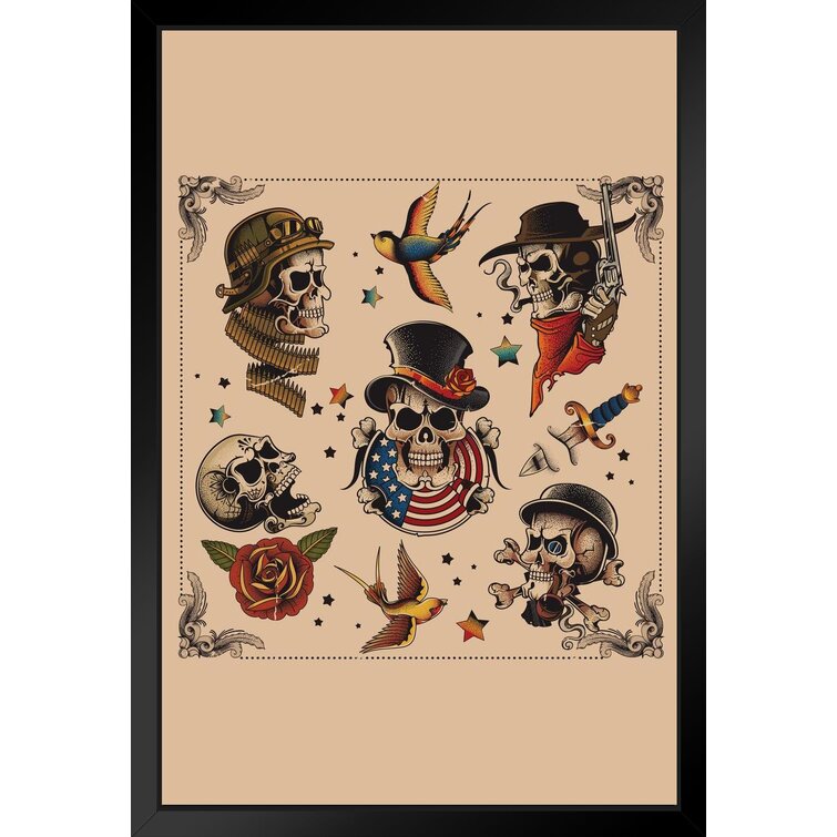 Gothic Skull Personalized Sketch Book