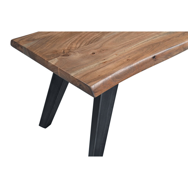 Knoxville 54" Bench in Smoked Acacia