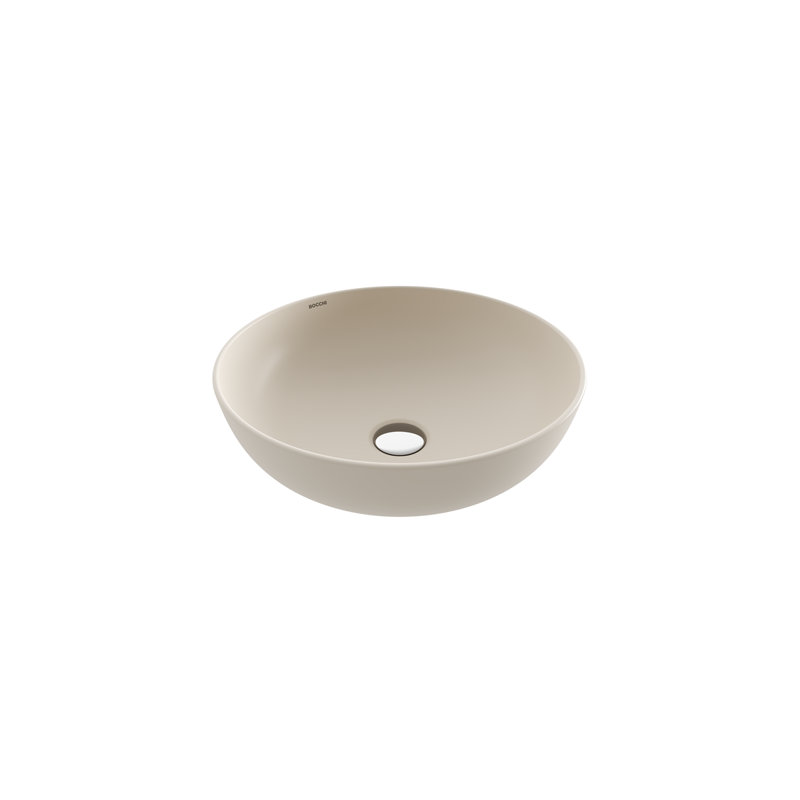 Sottile Slim Line Countertop Basin - 38cm, Matte Jasmine
